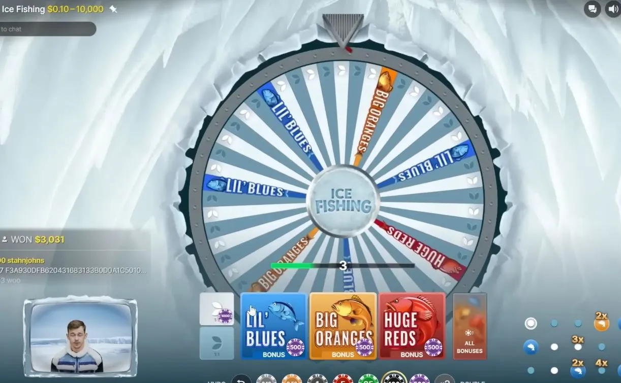 Caratteristiche Principali del Gioco Ice Fishing Caratteristiche Principali del Gioco Ice Fishing